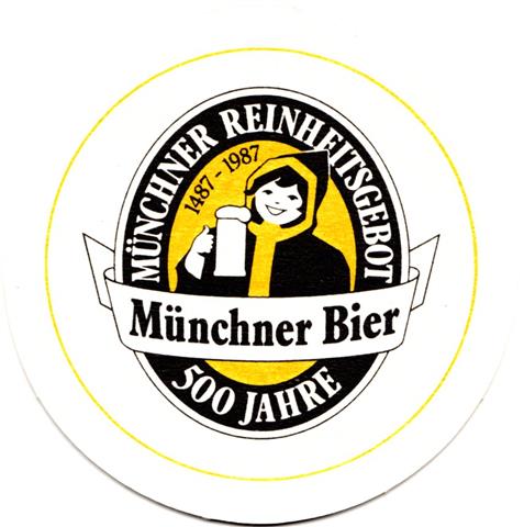 mnchen m-by august mnchner 1b (rund215-500 jahre-schwarzgelb)